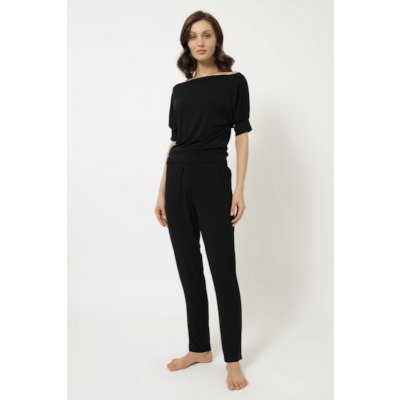 Luisa Moretti Mia krátký rukáv bambusové černá – Sleviste.cz