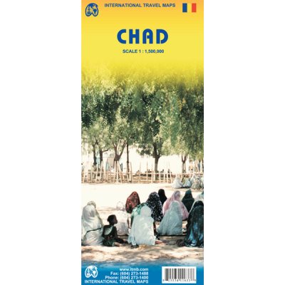mapa Chad 1:1,5 mil. ITM – Hledejceny.cz