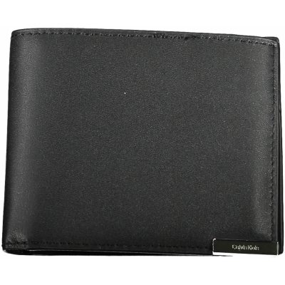 Calvin Klein Velká pánská peněženka Modern Plaque Bifold 6cc W/Bill K50K509975 Černá – Zboží Mobilmania