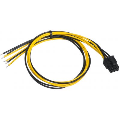 Akyga servisní kabel ATX PCI-E 6-pin 450 mm – Zboží Mobilmania