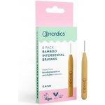 Nordics Mezizubní bambusové kartáčky 0,40 mm 8 ks – Zboží Dáma