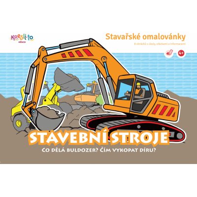 Kresli.to Omalovánky Stavební stroje – Zboží Mobilmania