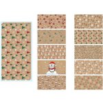 Vánoční obálka DL craft mix – Hledejceny.cz