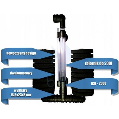 Aqua Nova NSF-200L – Zboží Dáma Aqua Nova NSF-200L – Zboží Dáma