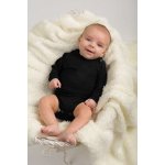 Kojenecké body s dlouhým rukávem černé – Hledejceny.cz