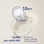Lovi dudlík svítící silikon dynamický Prime 2ks Ivory/Blush – Zboží Dáma
