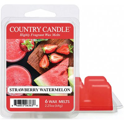 Country Candle Strawberry Watermelon Vonný Vosk 64 g