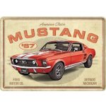 Postershop Plechová pohlednice - Ford Mustang GT 1967 – Hledejceny.cz