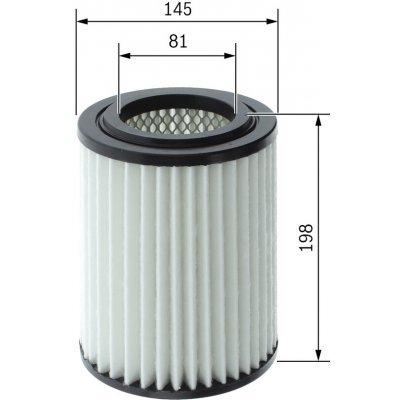 Vzduchový filtr BOSCH F 026 400 665 (F026400665) – Hledejceny.cz