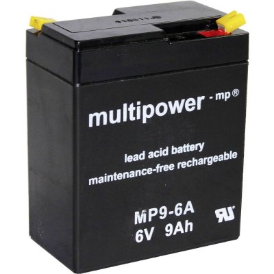 Multipower MP9-6A A9680 6V 9Ah – Zboží Mobilmania