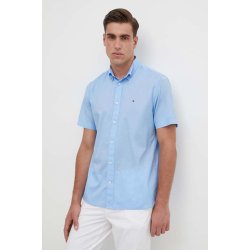 Tommy Hilfiger bavlněná košile regular s límečkem button-down MW0MW33809 modrá