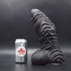 Dilda Topped Toys Erebus 120 Obsidian prémiové silikonové dildo 31,5 x 9,7 cm