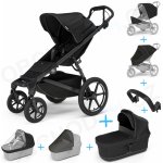 Thule Set 7v1 Urban Glide 4-wheel Black 2024 + pláštěnka + ochranná síť + madlo + korba Black + pláštěnka + ochranná síť na korbu – Zbozi.Blesk.cz