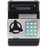 Kruzzel 23545 Elektronický trezor na PIN černá – Zboží Dáma