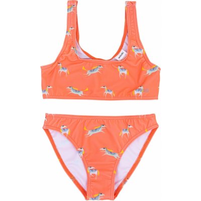 Wouki Dívčí dvoudílné plavky Tui - Peach pink