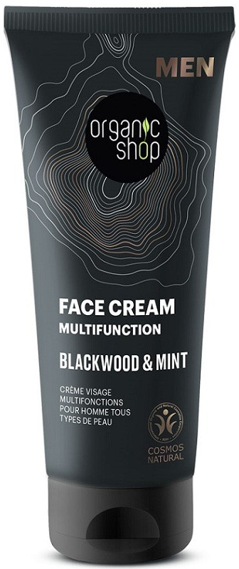Organic Shop Multifunkční krém na obličej Blackwood a máta 75 ml