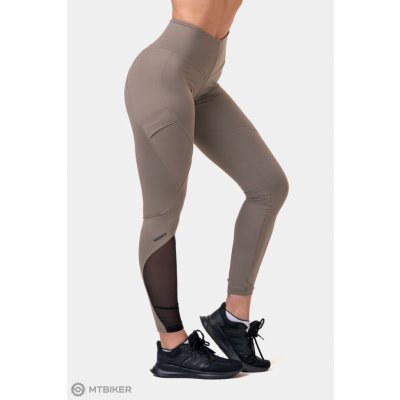 Nebbia Fit & Smart legíny s vysokým pasem 572 Mocha – Zboží Mobilmania