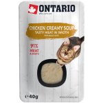 Ontario Soup Cat Chicken & Cheese with rice 40 g – Sleviste.cz