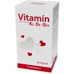 Biomedica Vitamín K2 + D3 + Q10 60 tablet – Hledejceny.cz