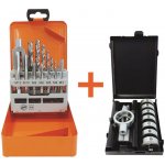 PROJAHN set strojní závitníky M3-M12 HSS-G s vrtáky + závitová očka M3-M12 HSS-G, 99989 – Hledejceny.cz