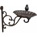Exner Nástěnné napajedlo pro ptáky Lola 22 x 25 cm litina hnědá – Sleviste.cz