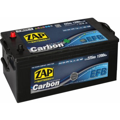 ZAP Carbon EFB 12V 225Ah 1200A 72505 – Zbozi.Blesk.cz
