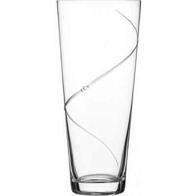 Diamante křišťálová váza Silhouette City s krystaly Swarovski 30cm – Zboží Dáma