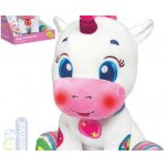 Clementoni Baby jednorožec interaktivní naučný na baterie Světlo Zvuk PLYŠ – Sleviste.cz