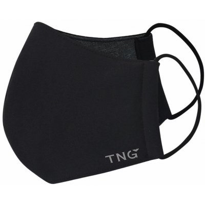 TNG rouška textilní 3-vrstvá L černá