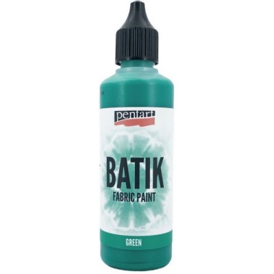 Pentart Barva na batikování tekutá 80 ml zelená – Zboží Dáma