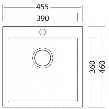 Sinks VIVA 455 Sahara