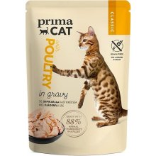 PrimaCat Filety s drůbežím ve šťávě 85 g