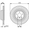 Brzdový kotouč BOSCH Brzdový kotouč větraný Ø370mm 0 986 479 730