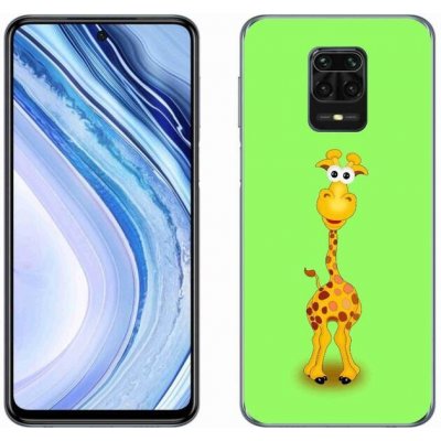 Pouzdro mmCase Gelové Xiaomi Redmi Note 9 Pro - kreslená žirafa – Hledejceny.cz