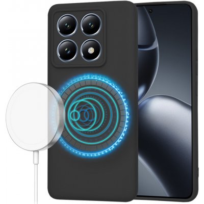 Techsuit SoftFlex MagSafe pouzdro pro Xiaomi 14T Pro – černé Black – Zboží Živě