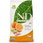 N&D GF Fish & Orange Adult Cat 0,3 kg – Zboží Mobilmania