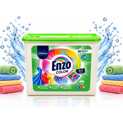 Deluxe Enzo Color kapsle na praní 30 PD – Hledejceny.cz
