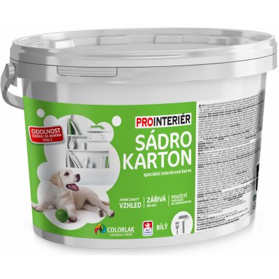 Colorlak PROINTERIÉR SÁDROKARTON V2531 15kg – Zbozi.Blesk.cz