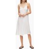 Dámské šaty Calvin Klein plážové šaty KW0KW01071-YCD bílá