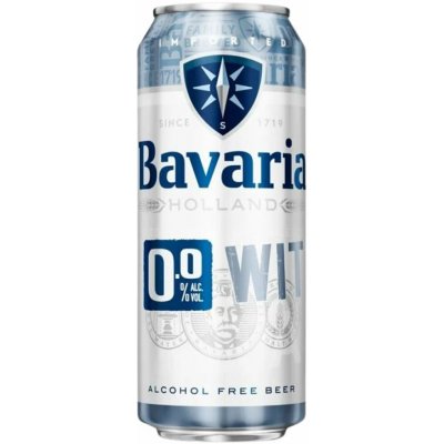 Bavaria Wit 0% 0,5 l (plech) – Sleviste.cz