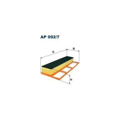 Vzduchový filtr FILTRON AP 092/7 – Hledejceny.cz