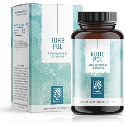 Naturtreu Ashwagandha & Rhodiola pro klidnou duši 120 kapslí