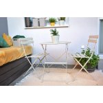 Rojaplast BISTRO set béžový – Zboží Mobilmania