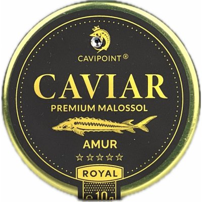Amur royal premium sturgeon caviar 10 g – Zboží Dáma