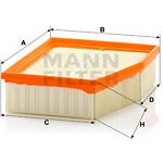 Vzduchový filtr MANN-FILTER C 23 124 – Hledejceny.cz