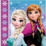 PROCOS Frozen ubrousky medré s fialovým okrajem 20ks 33x33cm 2V – Hledejceny.cz