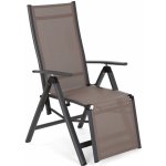 Home&Garden Zahradní židle Ibiza Relax Grey / Taupe – Hledejceny.cz