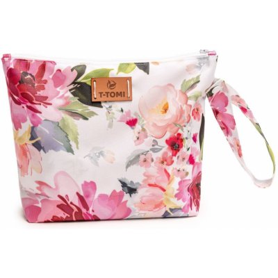 T-Tomi Big Baggie Watercolor flowers – Zboží Mobilmania