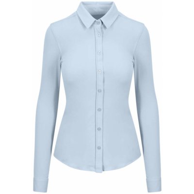 So Denim dámská košile z piqué úpletu Anna modrá – Zboží Dáma So Denim dámská košile z piqué úpletu Anna modrá – Zboží Dáma