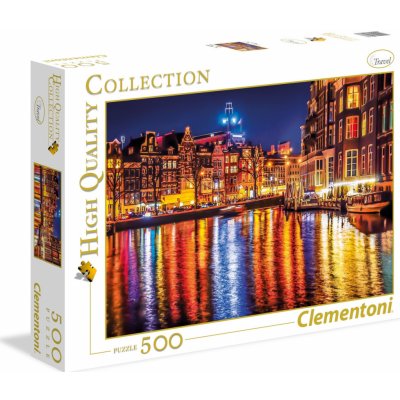 Clementoni Amsterdam 35037 500 dílků